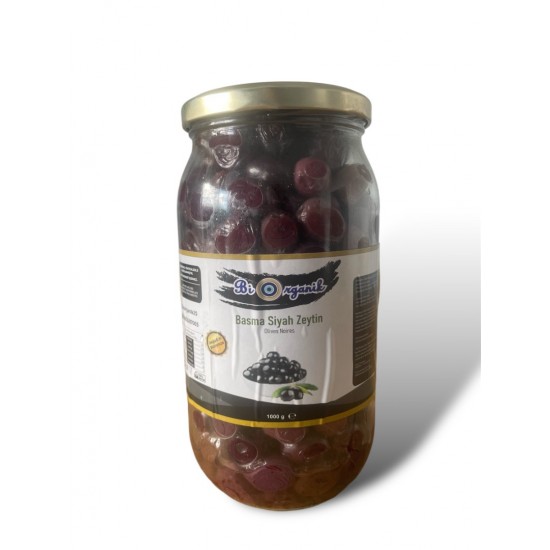 Basma siyah zeytin (1kg)